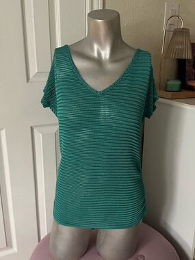 Vintage Jordan Taylor Teal Textured Top